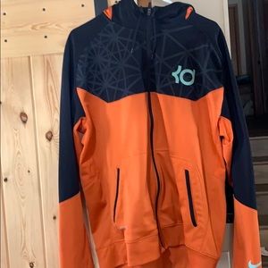 Nike KD Branded ZIP Up Hoodie